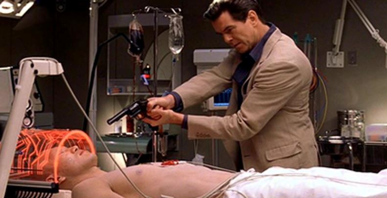 Bond using a Smith & Wesson gun in Die Another Day