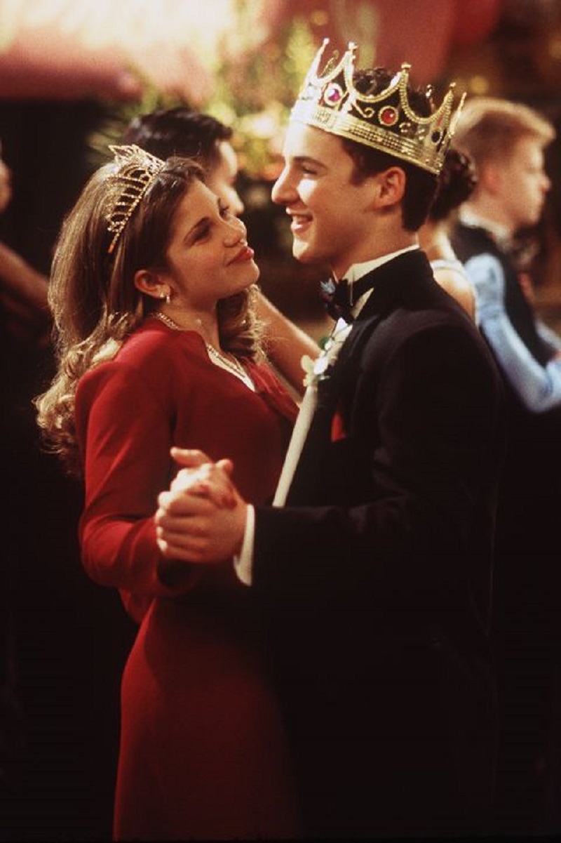 Cory and Topanga are named king and queen of the prom