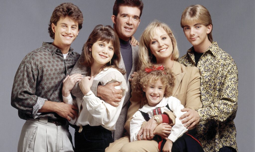 The cast of Growing Pains
