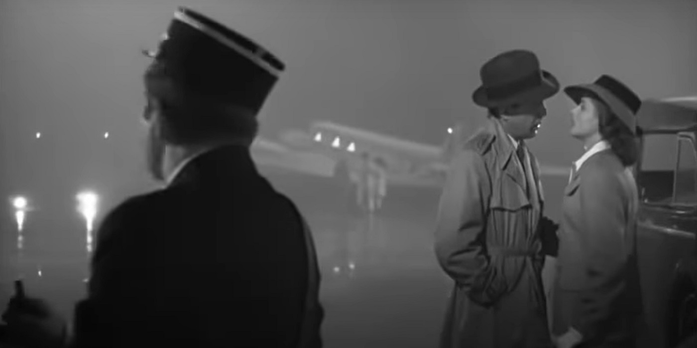 Was The Famous Rickilsa Scene In Casablanca Done In Front Of A