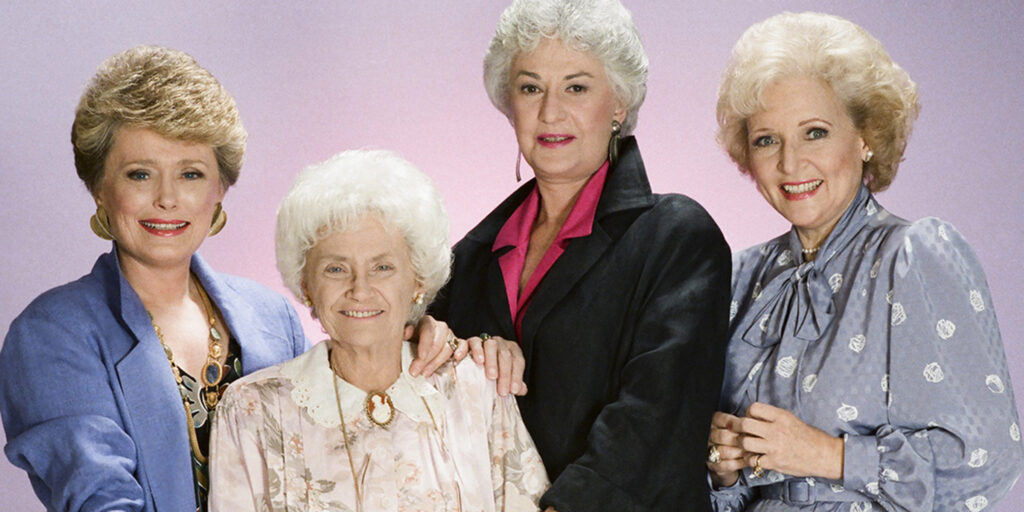 The cast of the Golden Girls
