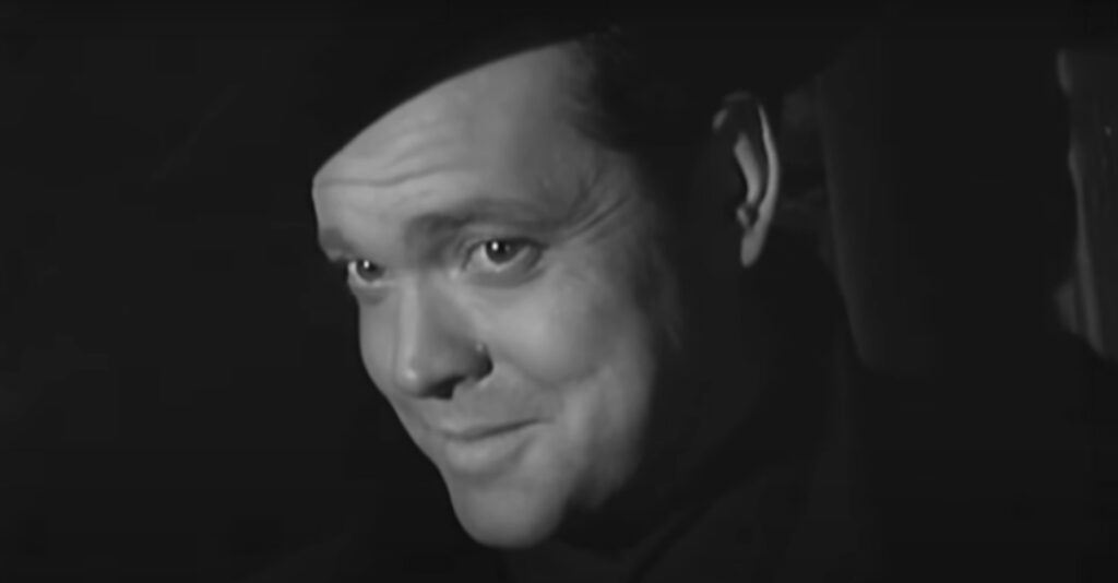 Harry Lime debuts in The Third Man