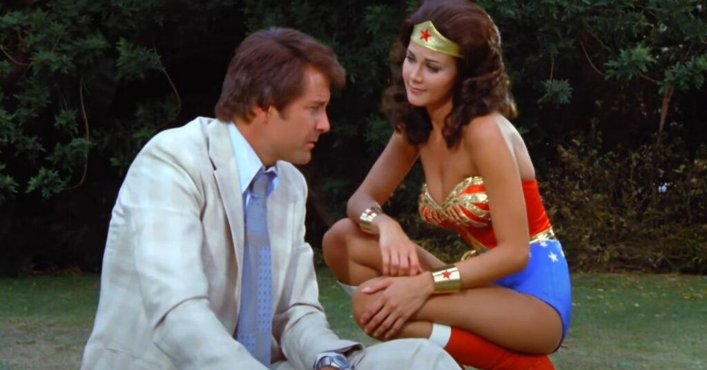 Wonder Woman and Steve Trevor Jr.