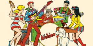The fictional band, The Archies