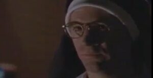 George Vogelman dressed as a nun
