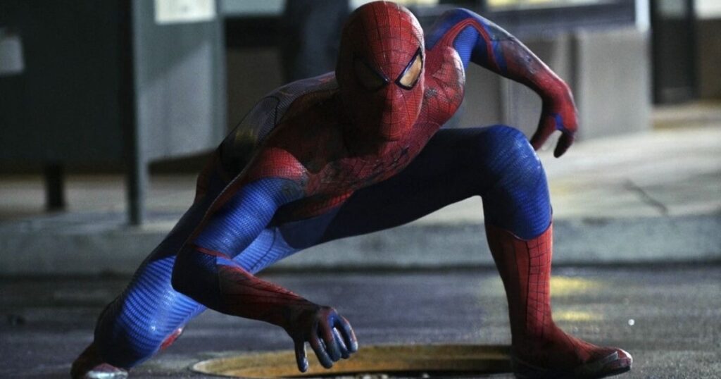 Andrew Garfield as Spider-Man