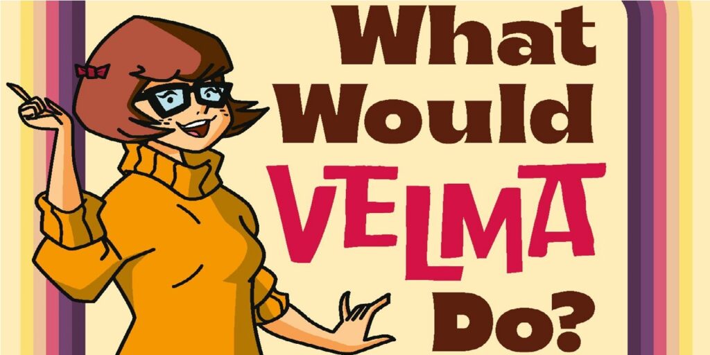 A header for What Would Velma Do?