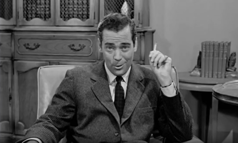 Ed Warren, a stand-in for Edward R. Murrow, on I Love Lucy