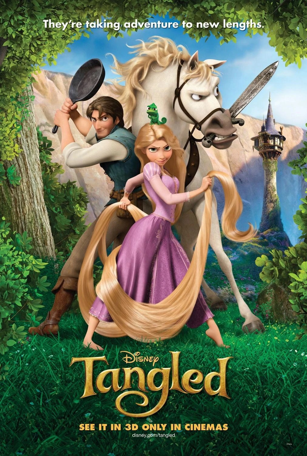The Disney film, Tangled