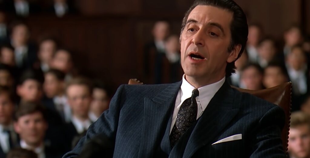 Al Pacino in Scent of a Woman