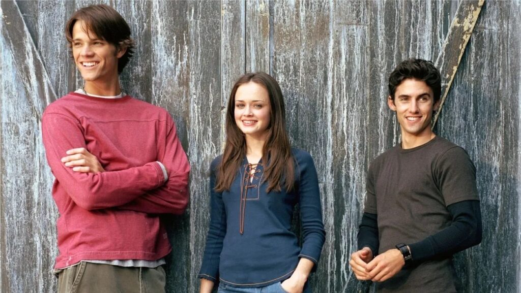 Rory, Dean and Jess on The Gilmore Girls