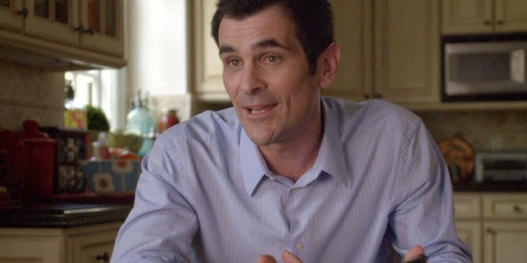 Phil Dunphy asks "Why the face?"