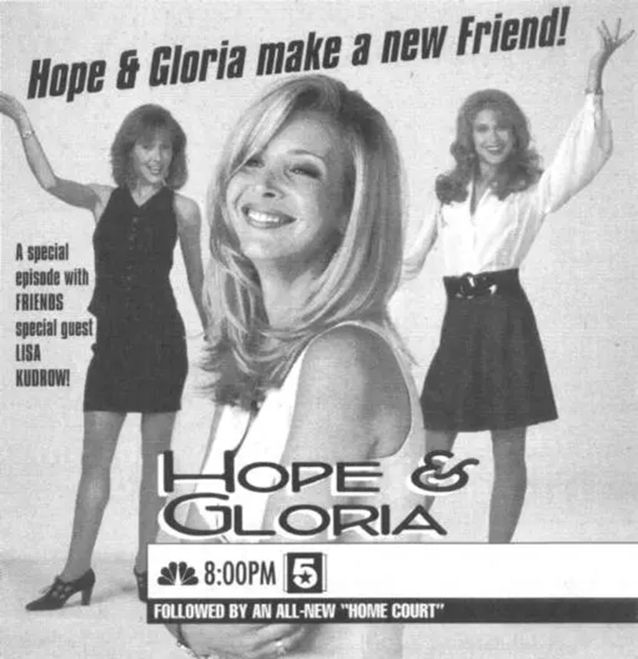 An ad for Hope and Gloria