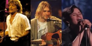 Three artists from famous MTV Unplugged episodes