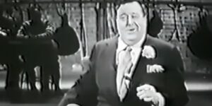 Jackie Gleason apologizes for his TV game show, You're in the Picture
