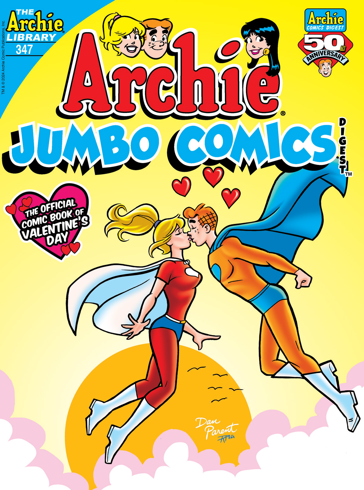 The cover of Archie Jumbo Comics Digest #347