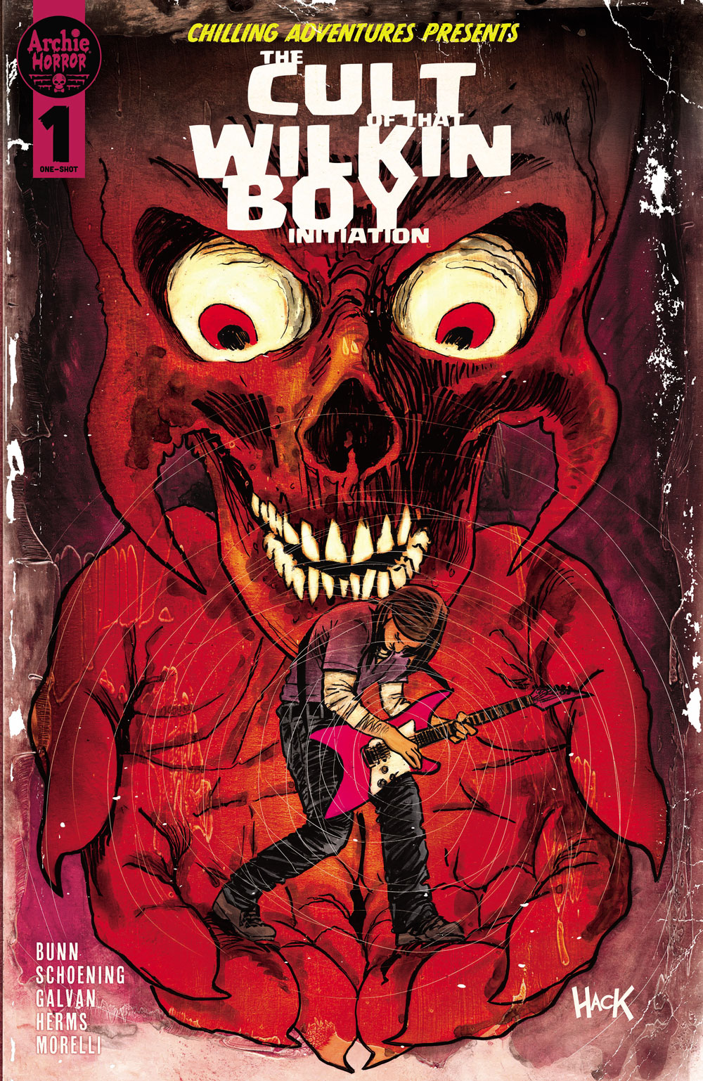 The variant cover of The Cult of That Wilkin Boy: Initiation #1