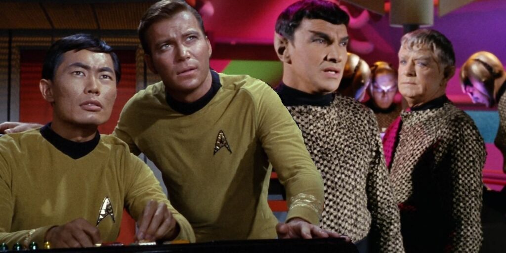 Kirk and the Romulan Commander