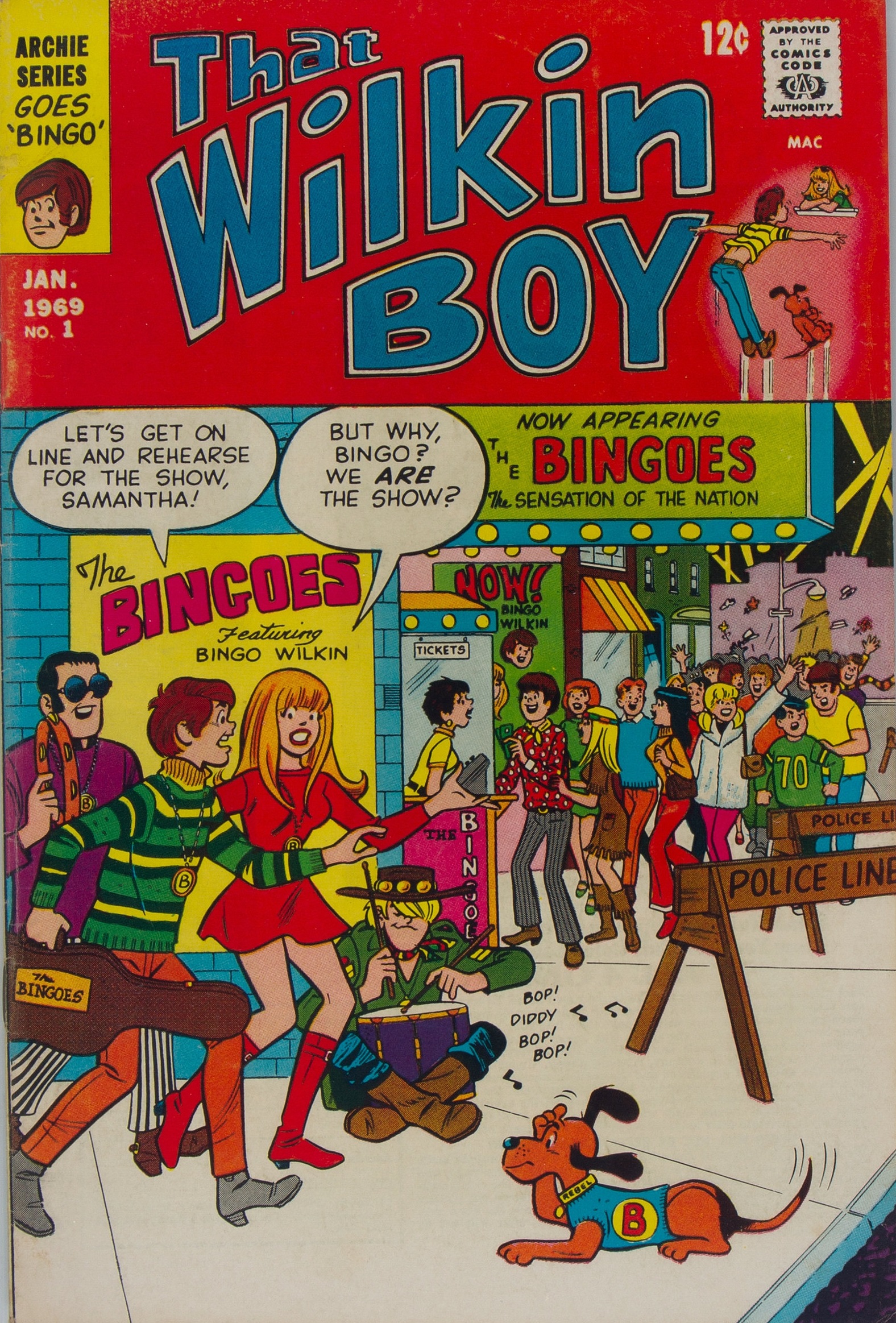 The cover of That Wilkin Boy #1