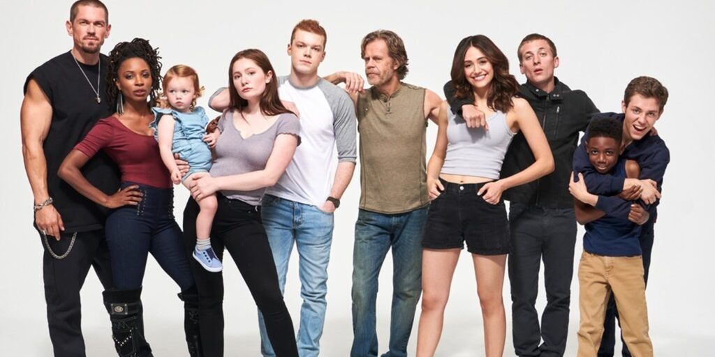 The cast of Shameless