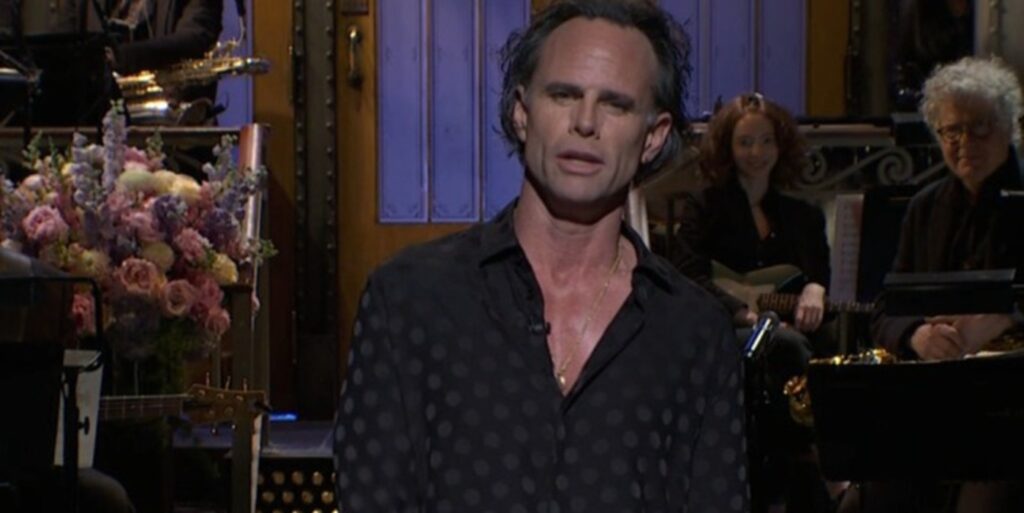 Walton Goggins in his SNL monologue