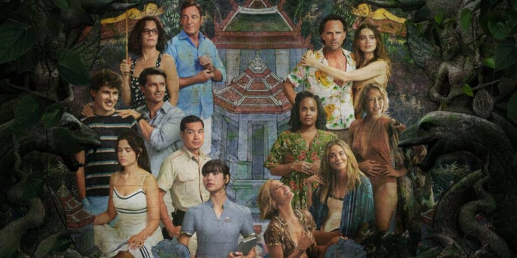 The White Lotus cast together