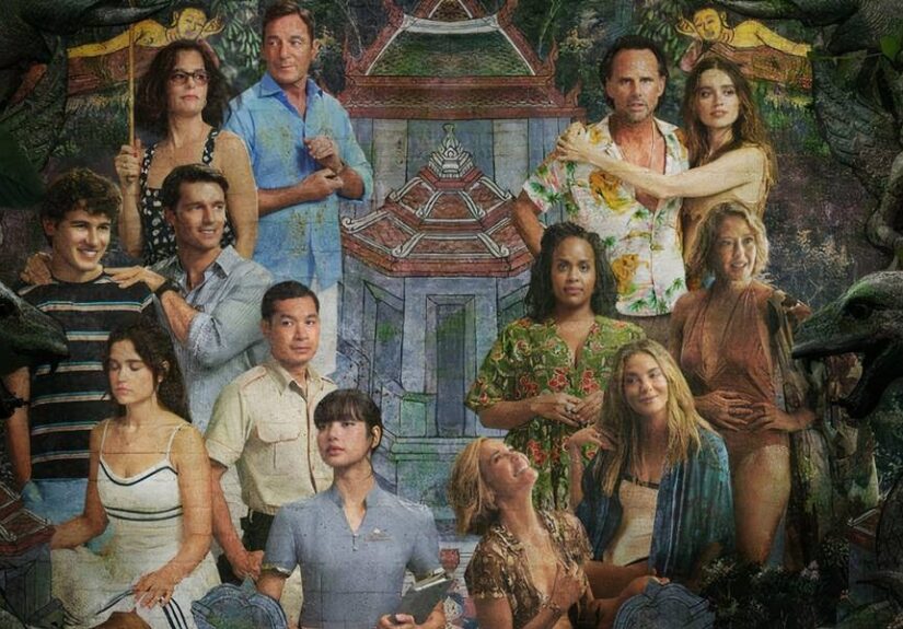 The White Lotus cast together