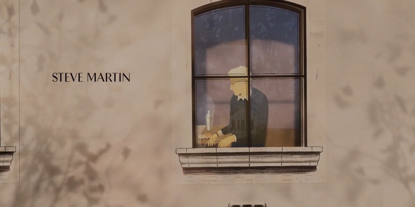 A salt shaker is in Charles' window