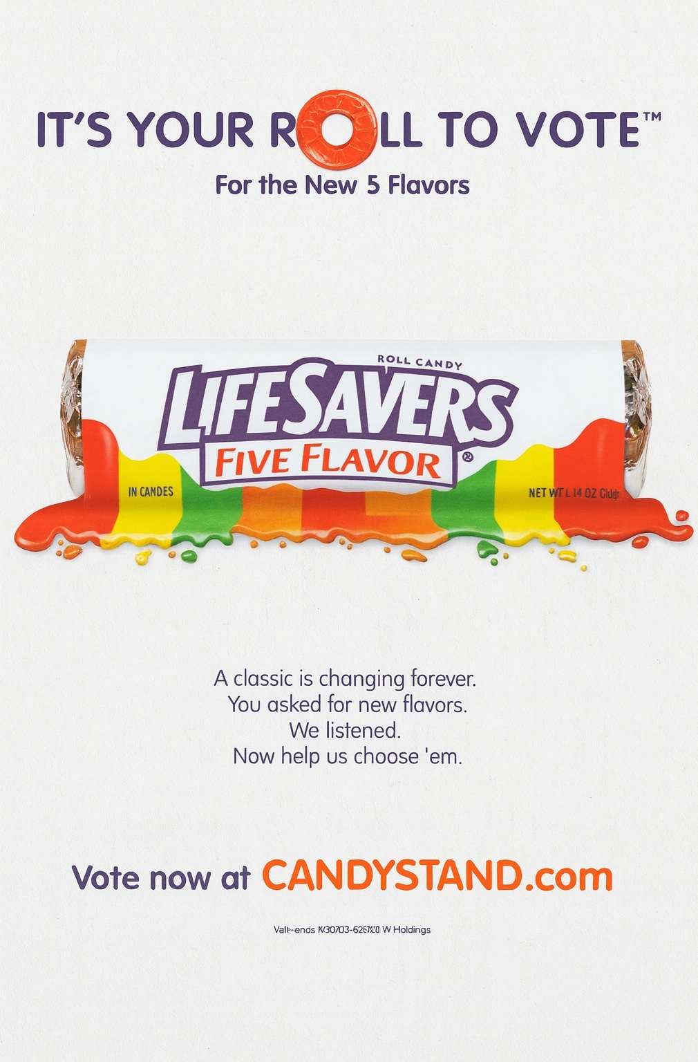 Fans had to vote for five new flavors