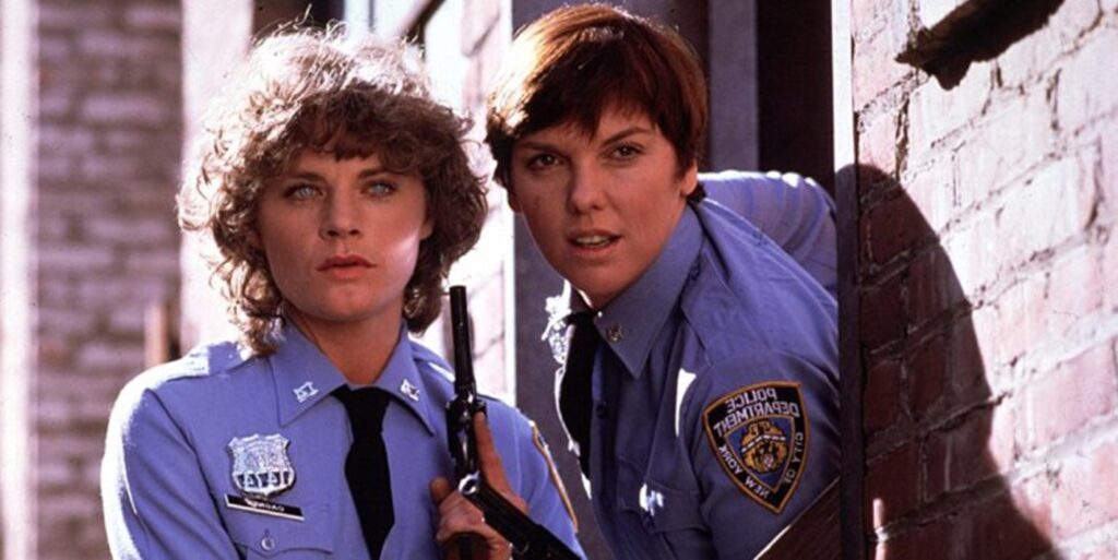 Meg Foster and Tyne Daley and Cagney and Lacey