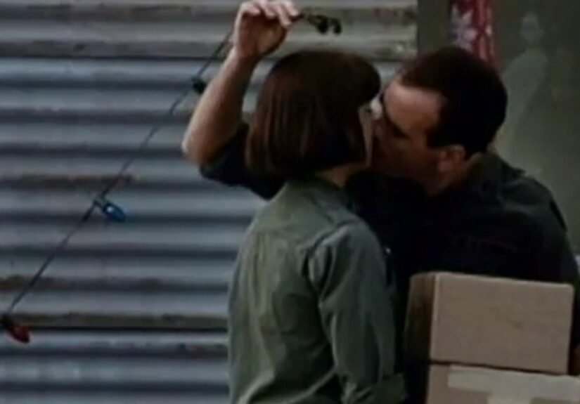 Dick Richard kisses McMurphy