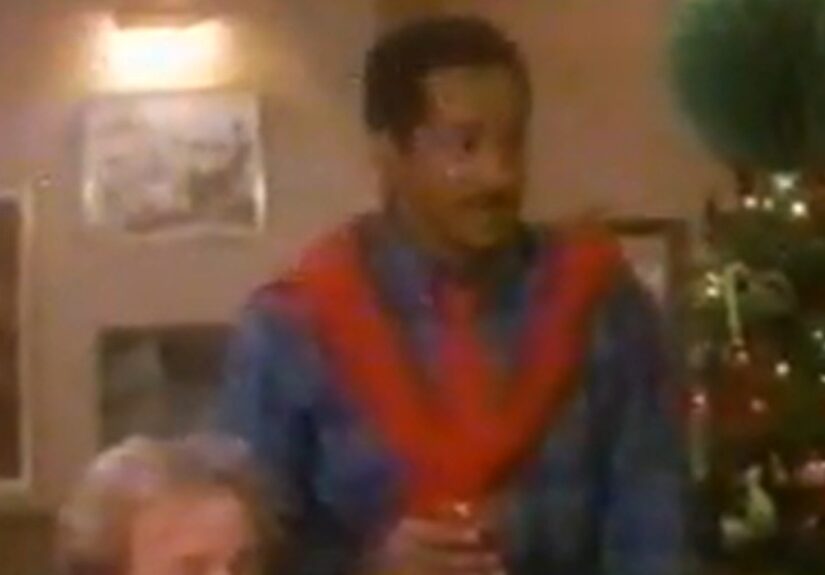 Frank celebrate Christmas