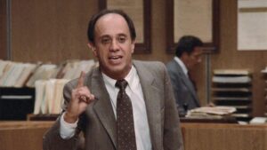 Sid Hershberg gives a speech