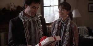 Michael and Hope talk about presents