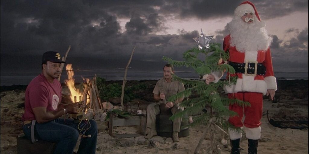 Magnum and his friends are trapped on an island