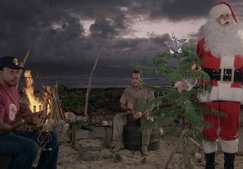 Magnum and his friends are trapped on an island