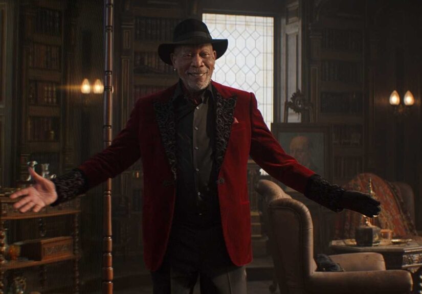 Morgan Freeman in Now You See, Now You Don't