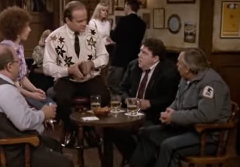 Frasier reads to the others