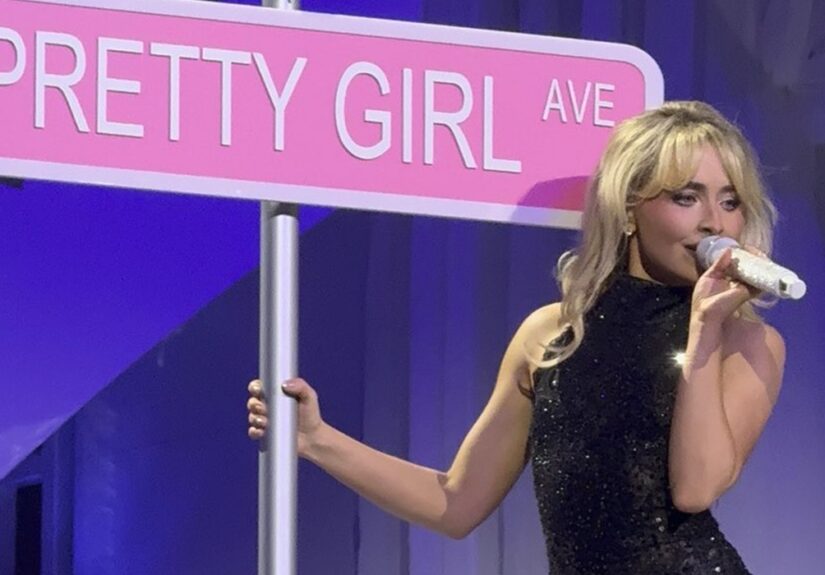 Sabrina Carpenter on "Pretty Girl Avenue"