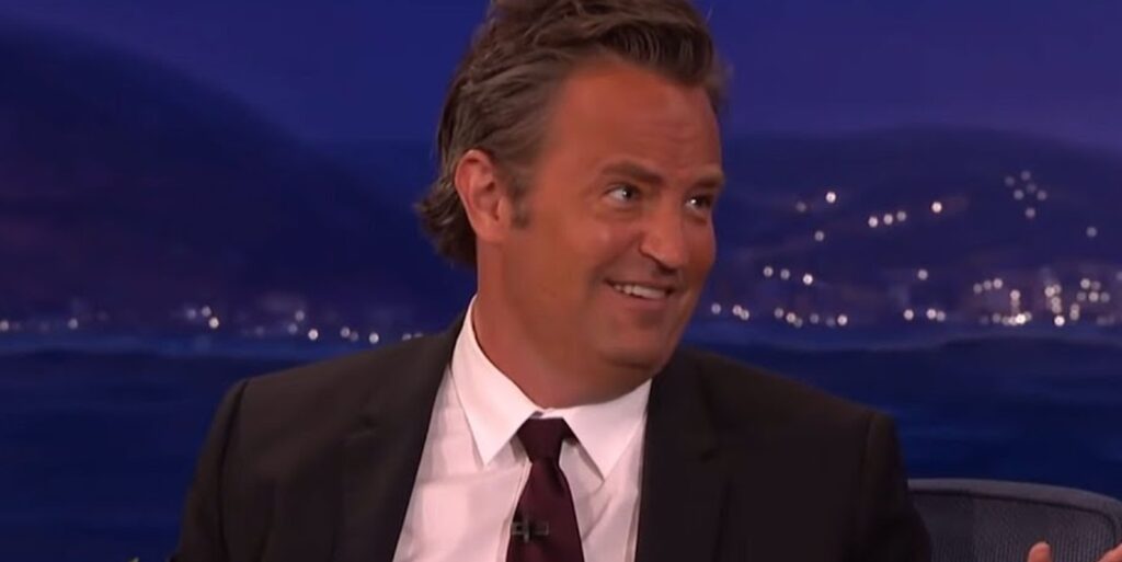 Matthew Perry on Conan O'Brien's talk show