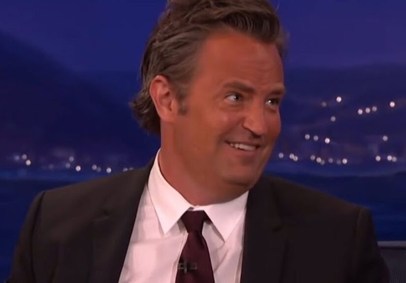 Matthew Perry on Conan O'Brien's talk show