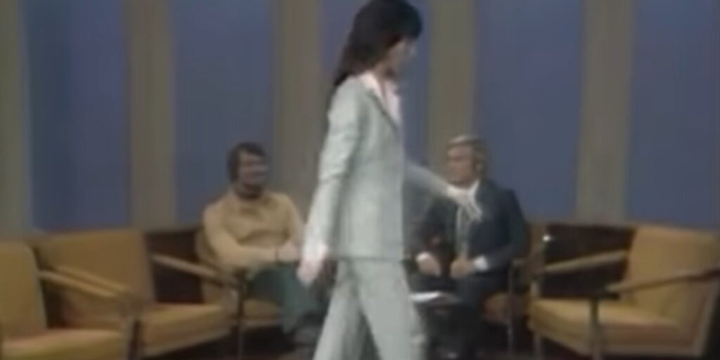 Tomlin walked out of the Dick Cavett Show