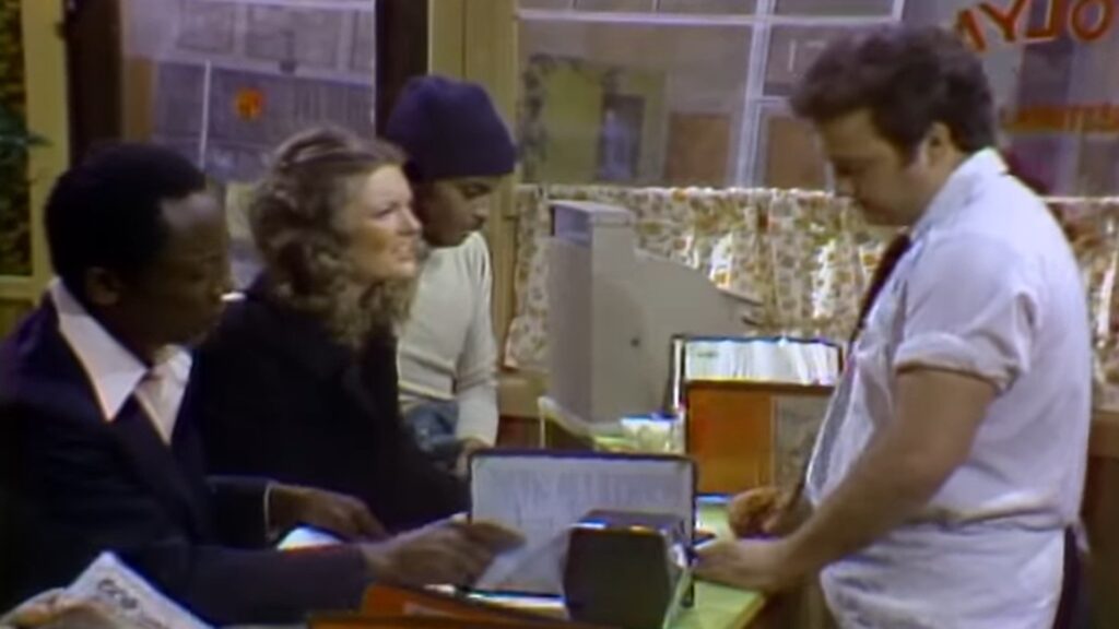 The famous SNL Olympia Sketch