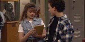 Topanga reveals her yearbook quote to Cory