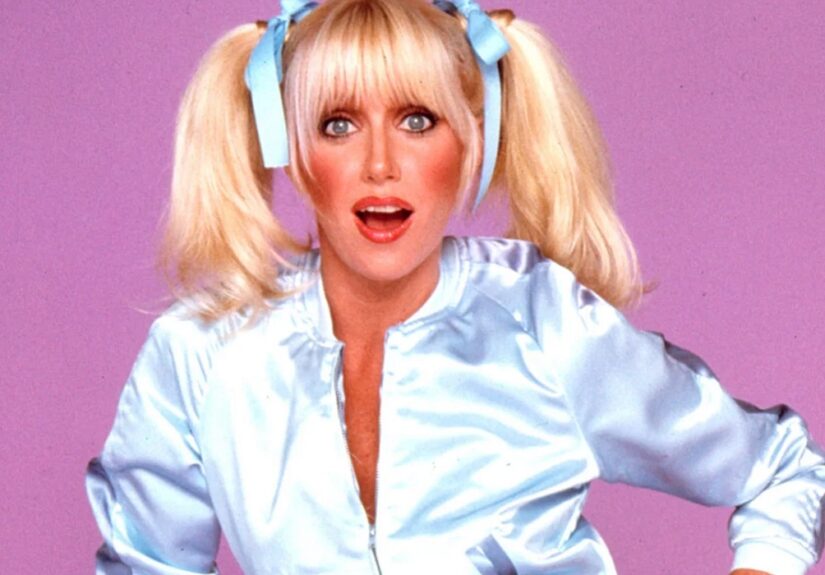 Suzanne Somers posing